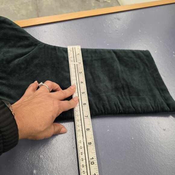 LANDS END Needlepoint Christmas Stocking For "JOHN" Teddy Bear Ornaments Tree - Picture 4 of 6